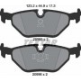 Колодки гальмівні (задні) BMW 3 (E30/E36/E46) 90-98/ 5 (E34) -97 (Teves) Q+