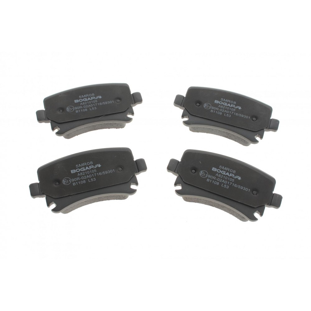 Комплект гальмівних колодок (задніх) Audi A3/A4/A6/TT/Skoda Octavia/SuperB/VW Caddy/Golf/Passat B6/Touran 03-