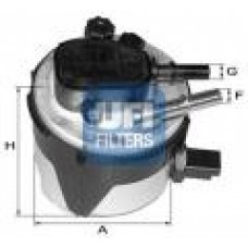 Корпус фільтра паливного Ford Fiesta 1.6TDCI 08-/Focus 1.6TDCI 03-/Mazda 3 1.6 MZR CD 08-13