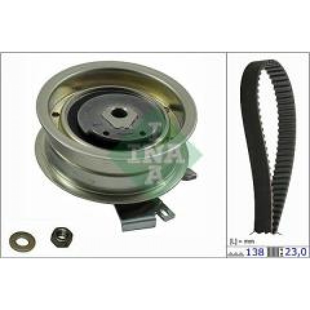 Комплект ГРМ VW Caddy 1.6BiFuel/2.0EcoFuel/VW T5 2.0E, 03-15, (138x23)