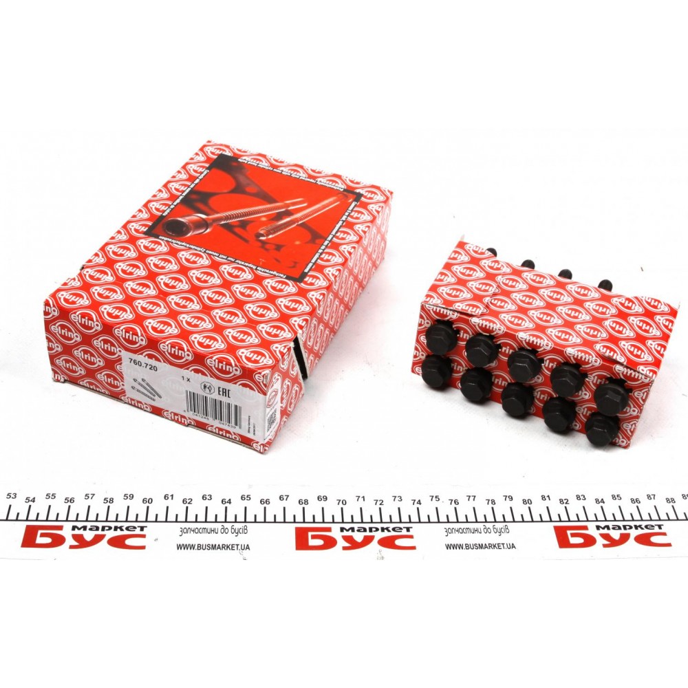 Болти головки (к-кт 10шт.) Fiat Doblo/Ford 0.7-1.4 82-