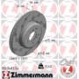 Диск гальмівний (передній) BMW 5 (F10/F11)/6 (F06/F13) 09- (L) (348x30) (з покр.) (з прорезом) (вент)