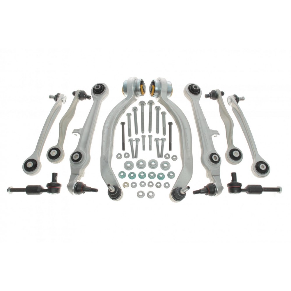 Комплект важелів підвіски (передньої) Audi A4 94-00/A6 97-05/VW Passat B5 00-05 (тонкий палец/повний)