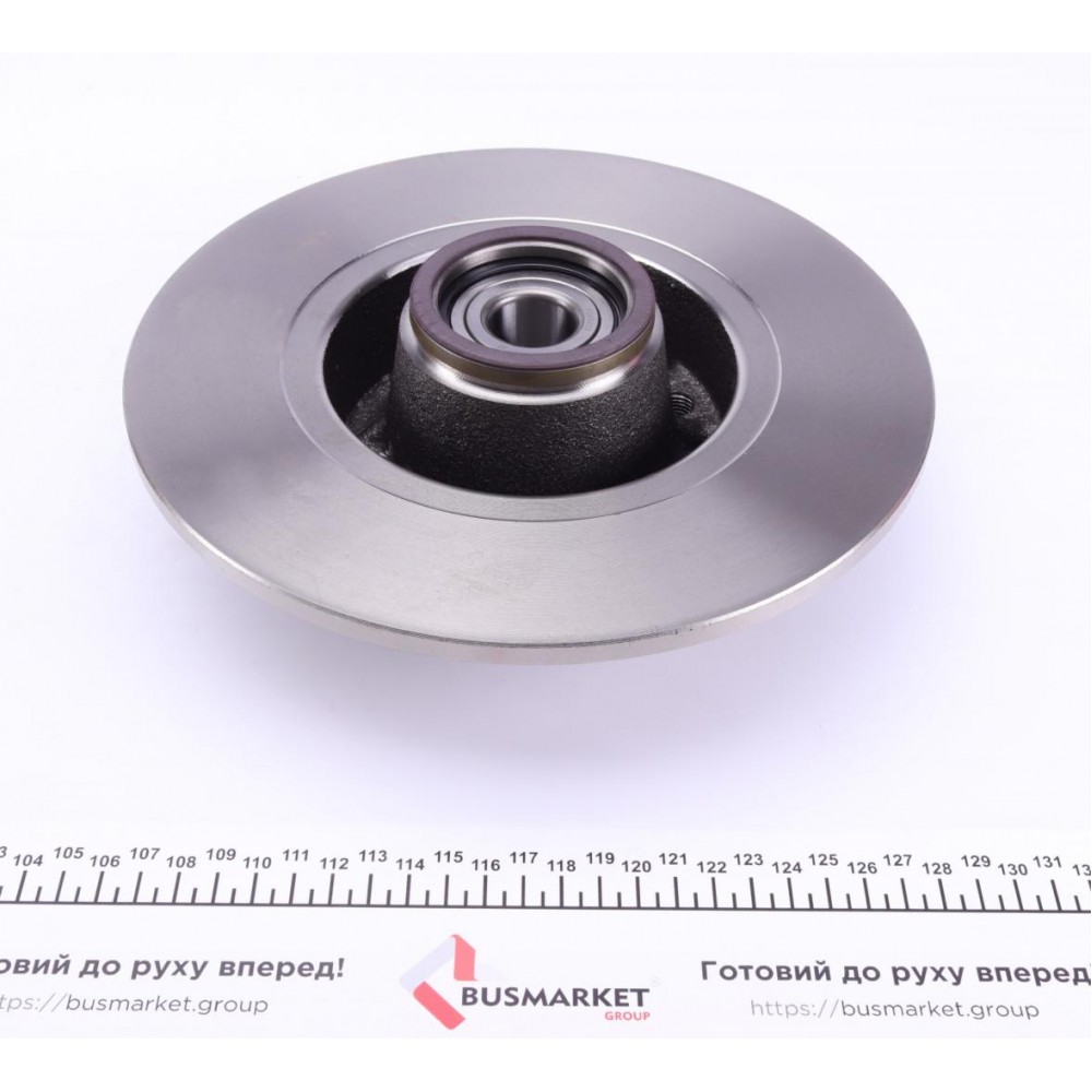 Диск гальмівний (задній) Renault Clio 05-/Megane 02- (240х8) (+ABS) (з підшипником) (+ESP) (повний)