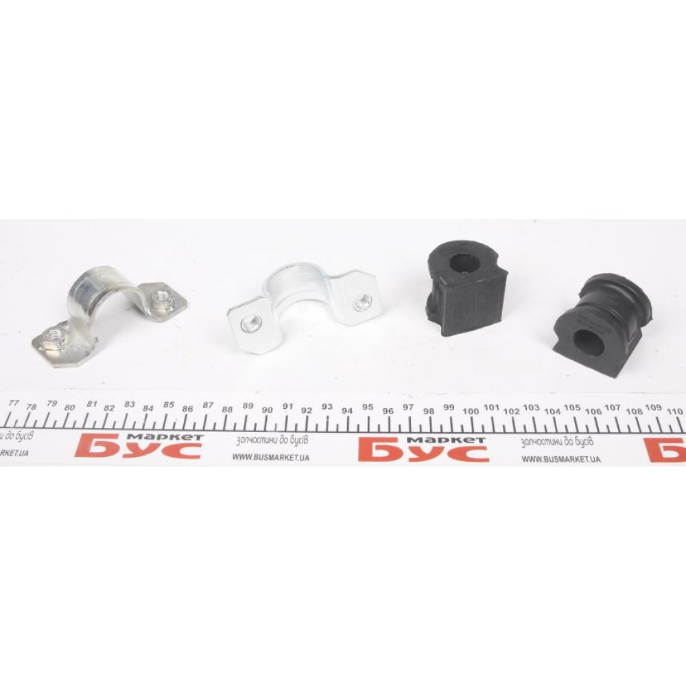 Втулка стабілізатора (переднього) VW Polo/Skoda Roomster/Fabia 99- (d=17mm) (з кронштейном)