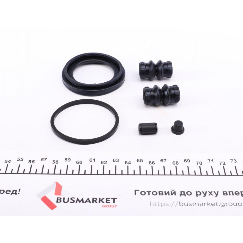 Ремкомплект супорта (переднього) Mitsubishi Colt 04- (d=54mm) (+поршень) (Lucas)