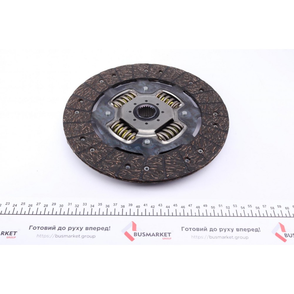 Демпфер (глухий) + комплект зчеплення Ford Transit 2.4TDCi 06-14, 74kw