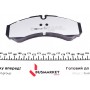 Колодки гальмівні (передні) Iveco Daily III 99-06 (Brembo)