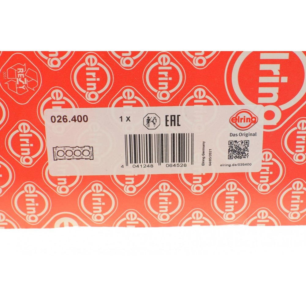 Прокладка ГБЦ Mitsubishi Pajero II 2.5 TDi 98- (2 метки) (1.40mm)