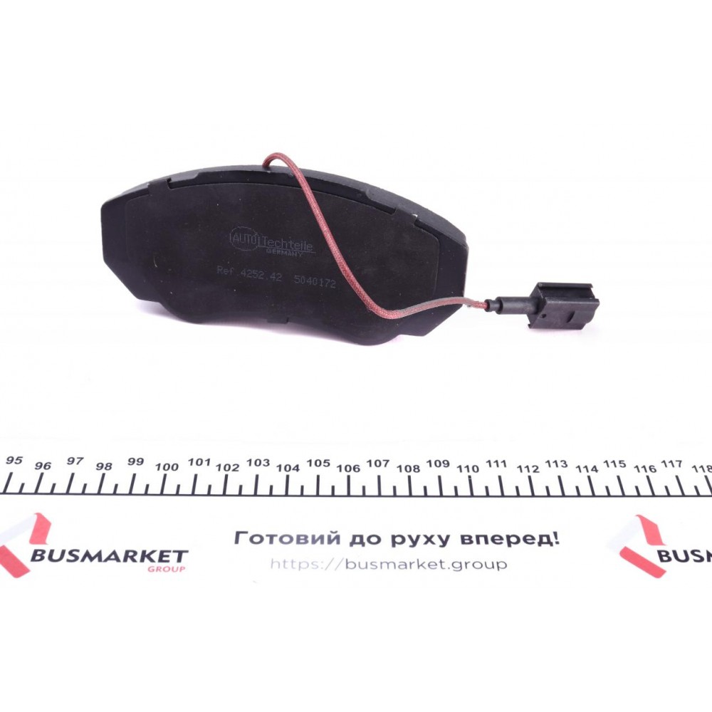 Колодки гальмівні (передні) Citroen Jumper/Fiat Ducato/Peugeot Boxer 02- R15