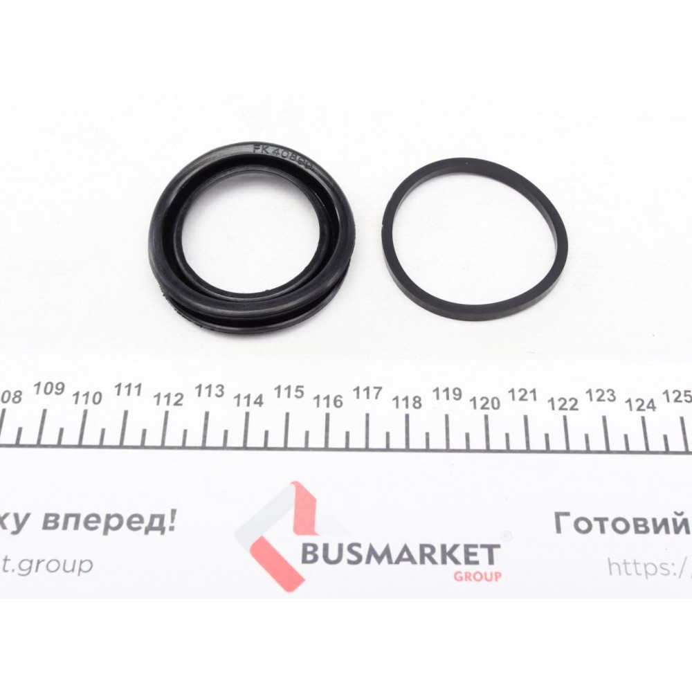 Ремкомплект супорта (переднього) Renault Twingo 93- (d=45mm) (+поршень) (Bendix)
