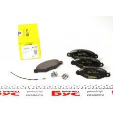 Колодки гальмівні (передні) Renault Kangoo 98- (Bosch) Q+ (з датчиком)