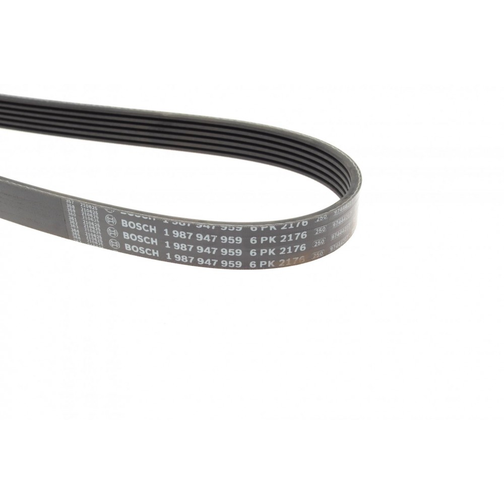 Ремінь генератора MB Vito OM611 (+AC) (6PK2176)
