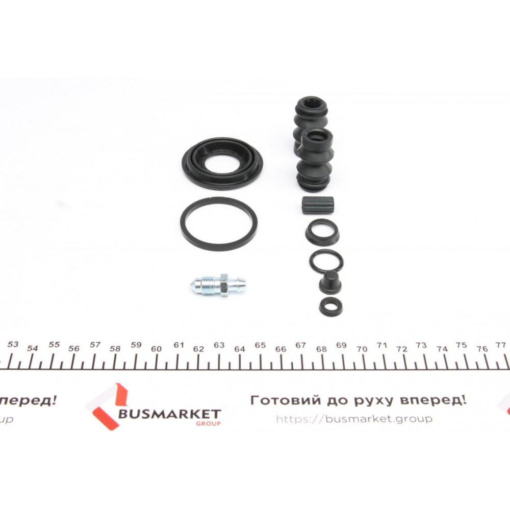 Ремкомплект супорта (заднього) (R) Citroen C4/Toyota Avensis 06- (d=38mm) (+поршень з механізмом)