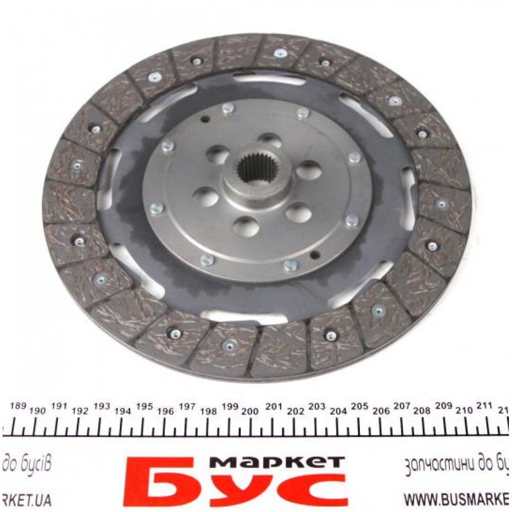 Комплект зчеплення VW Caddy 1.9TDI 03- (d=228 мм) (+вижимний)