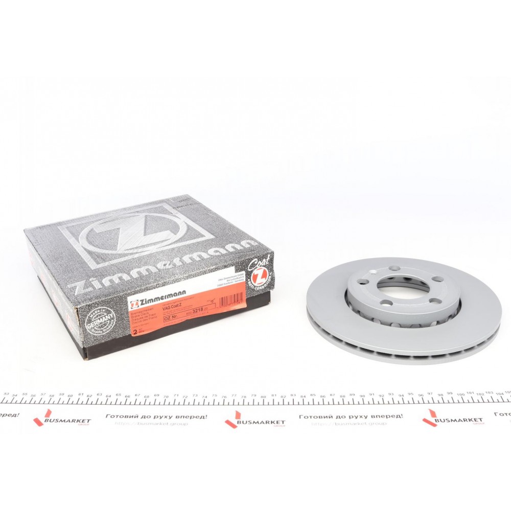 Диск гальмівний (передній) Skoda Fabia/VW Polo 1.2-1.4 99-14 (239x18) (з покриттям) (вентильований)