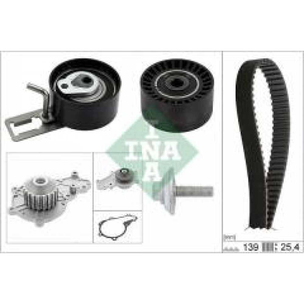 Комплект ГРМ + помпа Citroen C3/Peugeot 207/208 1.4 HDi 09-