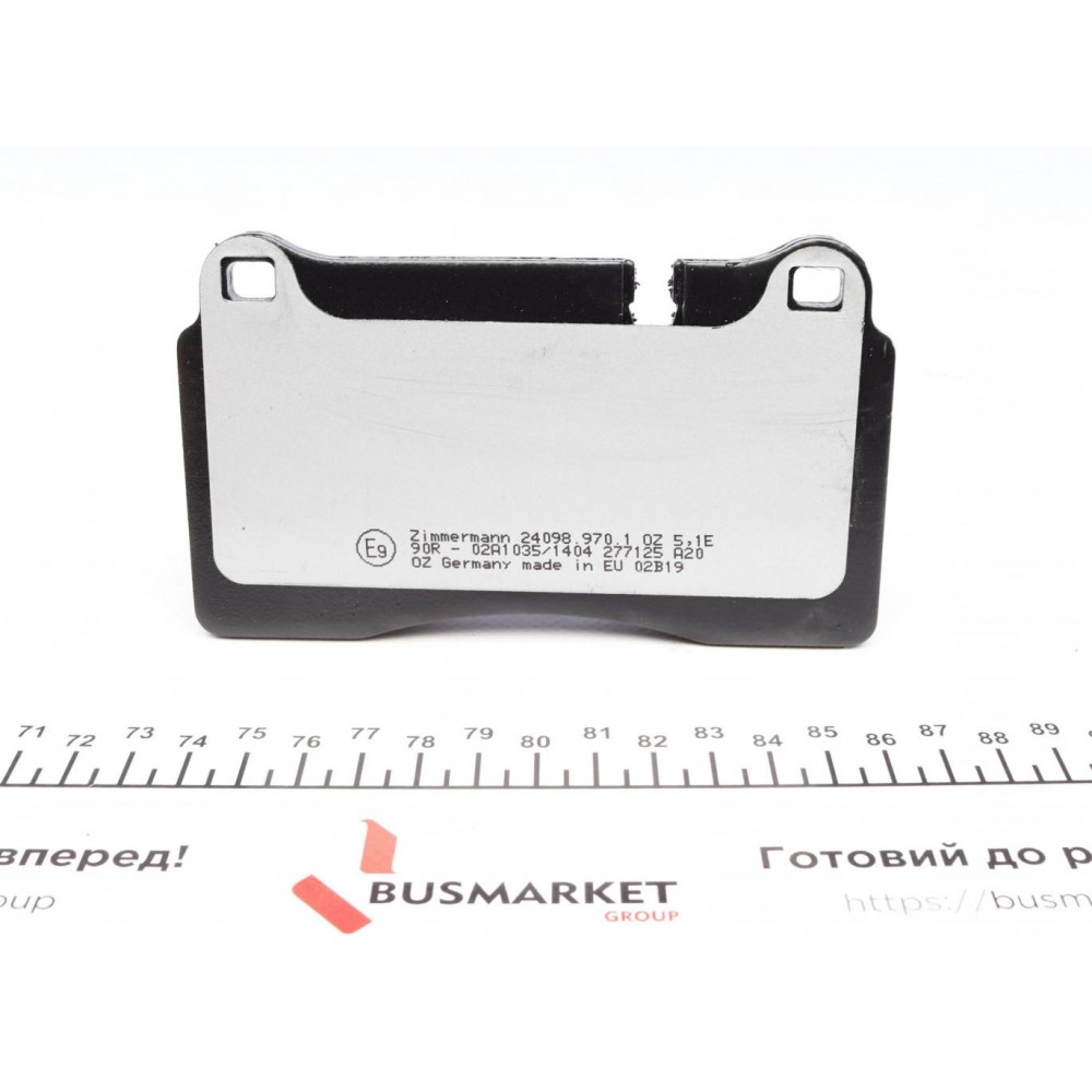 Колодки гальмівні (передні) VW Touareg 02- (Brembo) (з низьким продукуванням пилу)