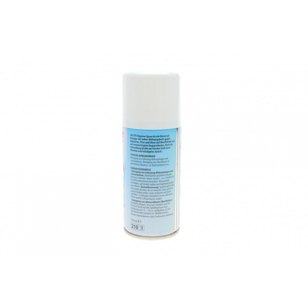 LOCTITE SF 7080 Hygiene Spray 150ML засіб для очищення систем кондиціонера (спрей)