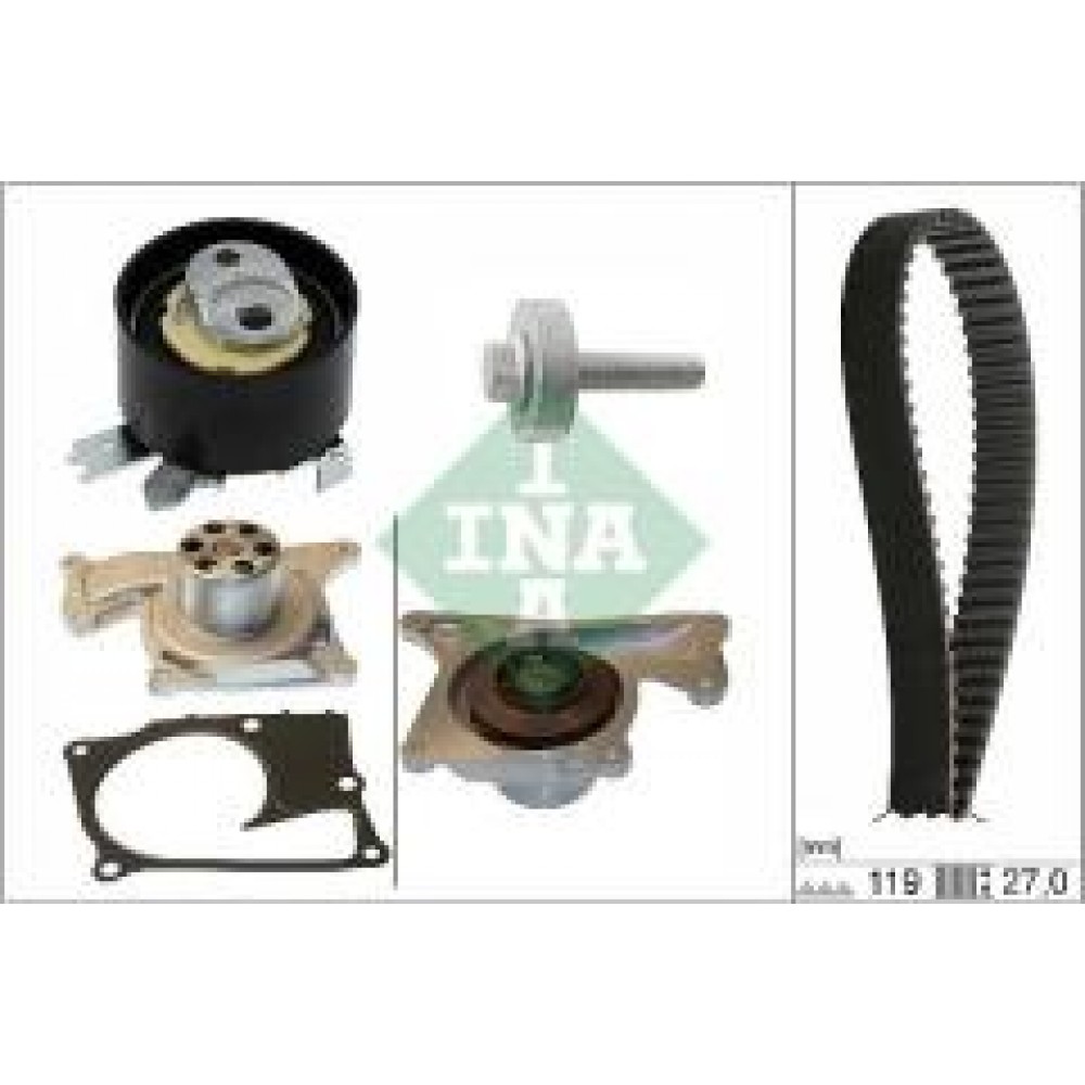 Комплект ГРМ + помпа Renault Kangoo 1.5dCi 21- (119x27z)