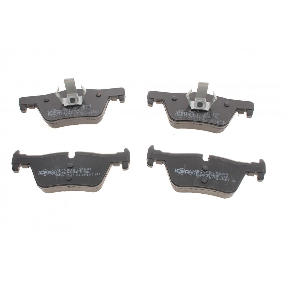Колодки гальмівні (задні) BMW 1 (F20-21)/2 (F22-23/F27/F45)/3 (F30-31/F34/F80)/4 (F32-33/F36) 11-
