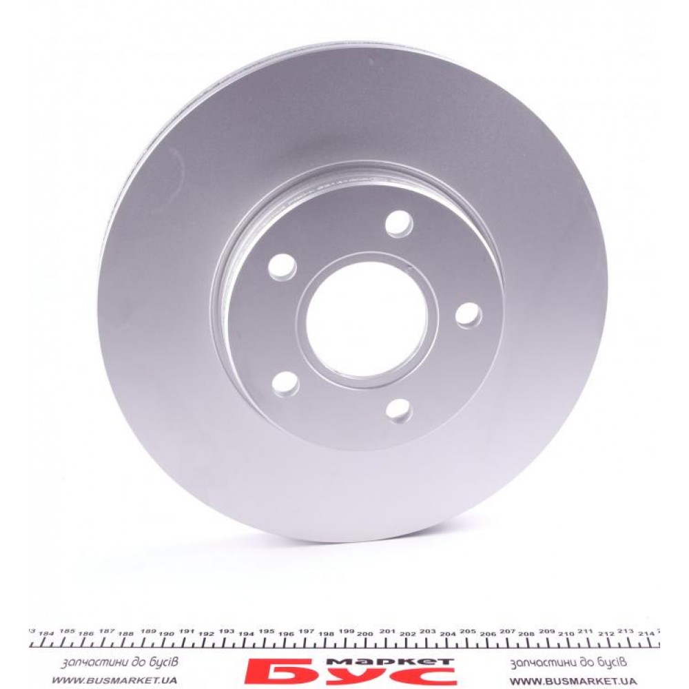 Диск гальмівний (передній) Ford C-max/Focus/Volvo C30/C70/S40/V50 04- (278x25) PRO+