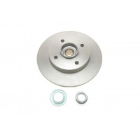 Диск гальмівний (задній) Citroen C3 09-/C4/Peugeot 307/207 04-/208 12- (249х9 (+ABS) (з підшипником)