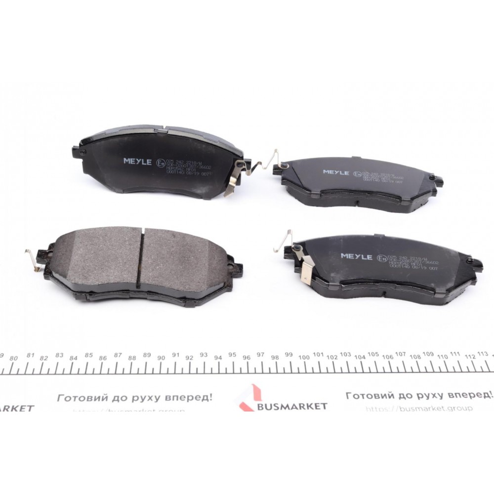 Колодки гальмівні (передні) Subaru Legacy IV 2.0-3.0 03-09