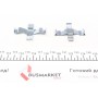 Планка супорта (заднього) прижимна (к-кт) Opel Astra 91-01 (Ate)