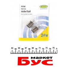 Автолампа R5W 24V 5W BA15d (SBC) Standard (блістер/2шт.)