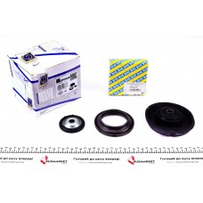 Подушка амортизатора (переднього) + підшипник Peugeot 207 1.4-1.6HDi 06- (SNR)