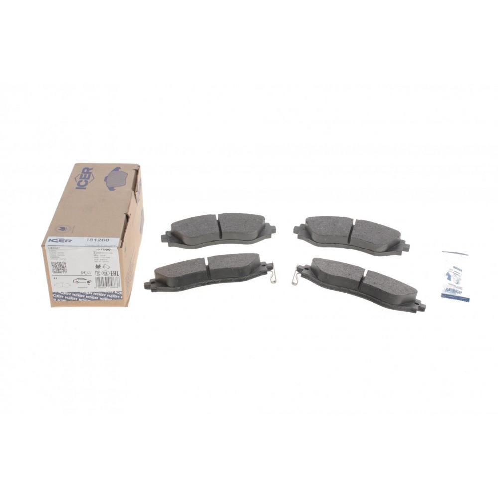 Колодки гальмівні (передні) Chevrolet Epica 05-/Astra 99-11/Daewoo Nubira/Leganza 97-/Rezzo 00-