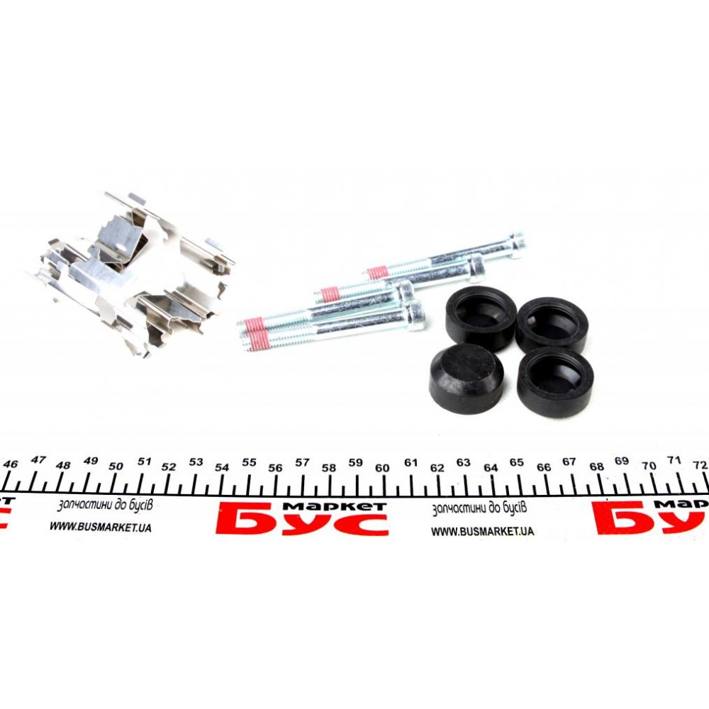 Колодки гальмівні (передні) MB Sprinter 509-515CDI/VW Crafter 50 06- (спарка) (Brembo) Q+
