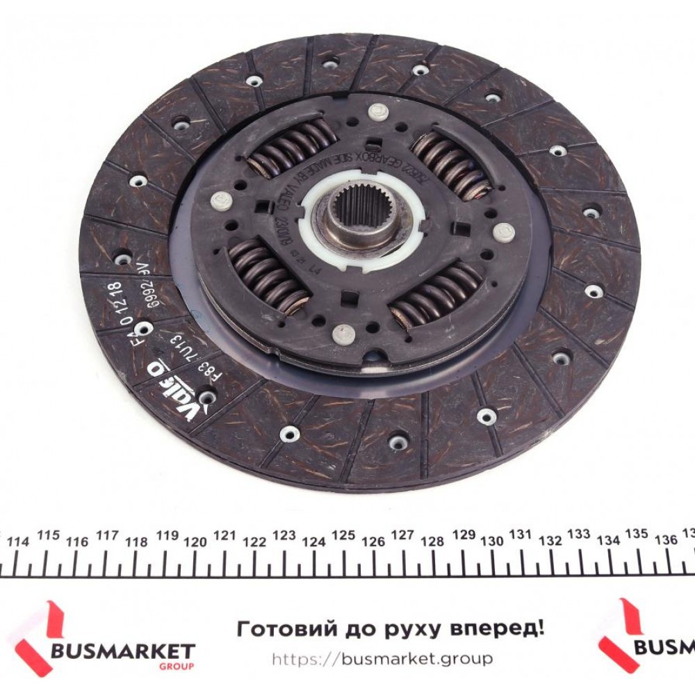 Комплект зчеплення Skoda Fabia/Roomster 1.4D 03-10