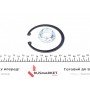 Підшипник маточини (задньої) BMW 3/7/8/X3/Z3 94- (+ABS) (44.9х85.1х41) (к-кт)