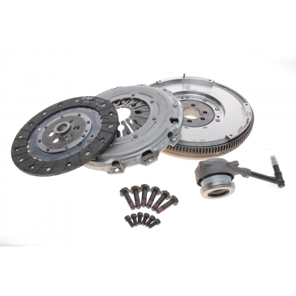 Демпфер + комплект зчеплення VW Caddy III 2.0 TDI 10-15, 62/81/103kw, CFHE,CFHF,CFHC,CLCB
