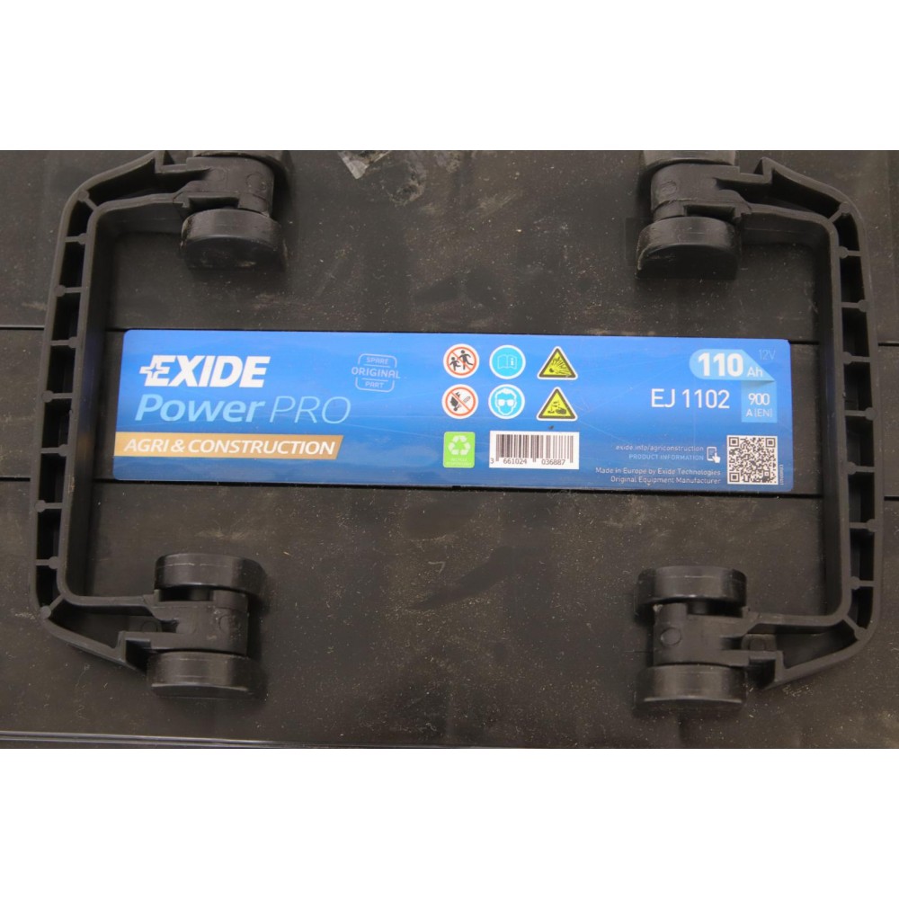 Акумуляторна батарея 110Ah/900A (349x175x235/+R/B1) PowertPro