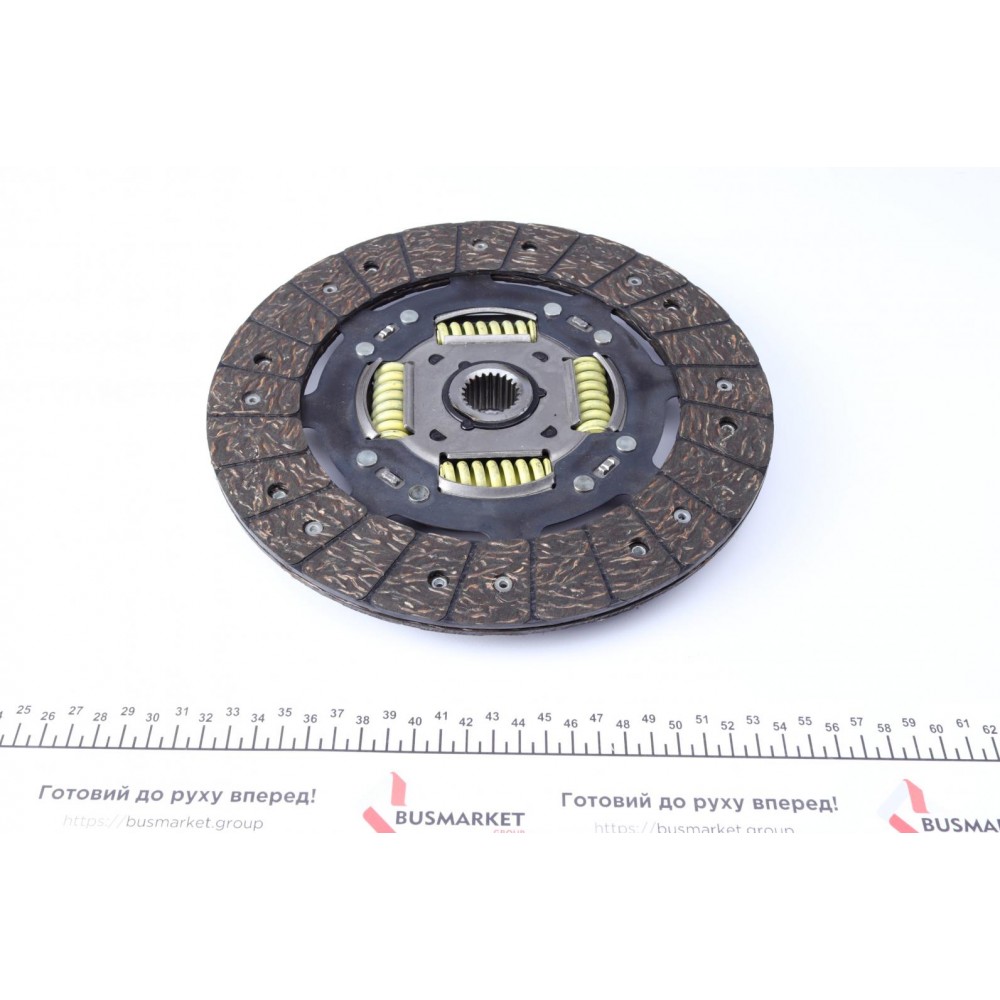 Демпфер (глухий) + комплект зчеплення Ford Transit 2.4DI/TDE, 02-06, 55/66/85/88/92kw