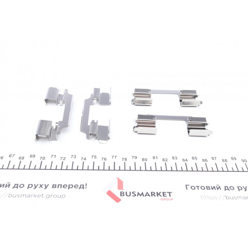 Планка супорта (переднього) прижимна (к-кт) Fiat Scudo/Peugeot Expert/MB E-class 07-