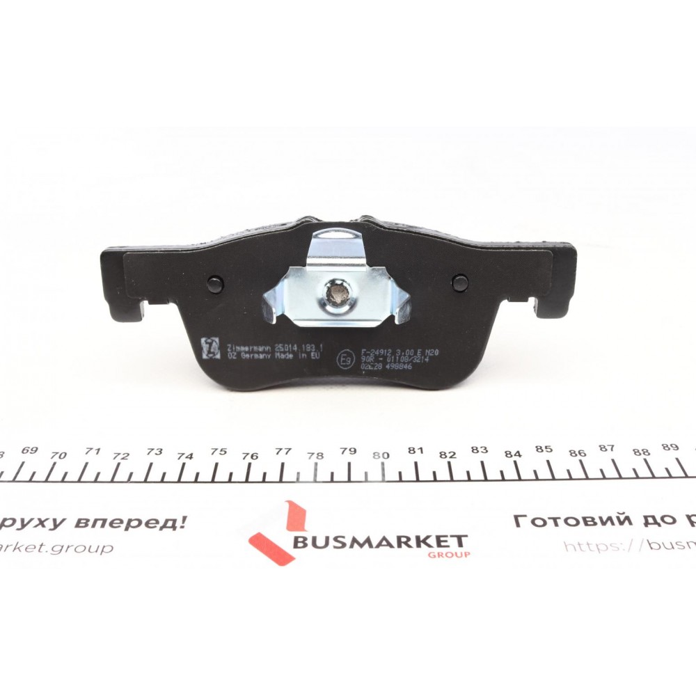 Колодки гальмівні (передні) BMW 1 (F20/F21)/2 (F22/F87/F45/F46) 11-/Audi Q5 08- (ATE)