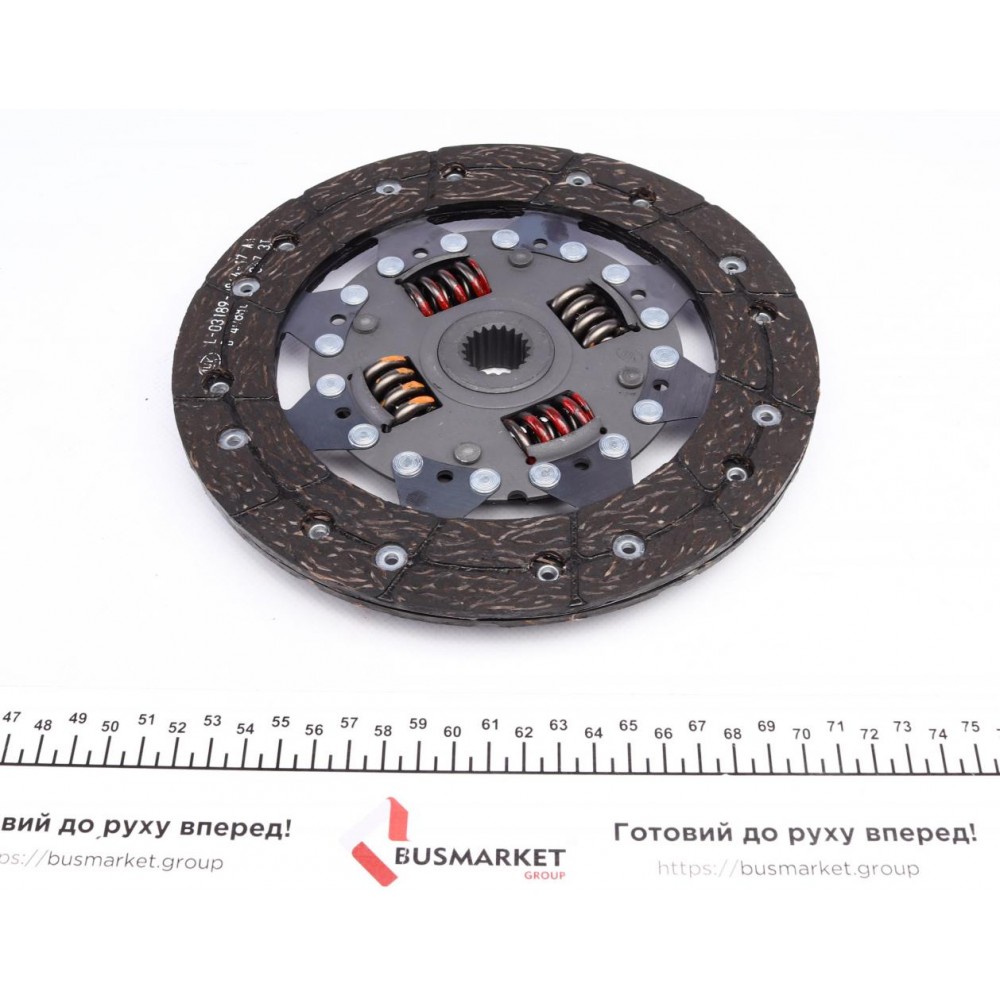 Комплект зчеплення Mitsubishi Lancer -03 (d=220mm) (+вижимний)