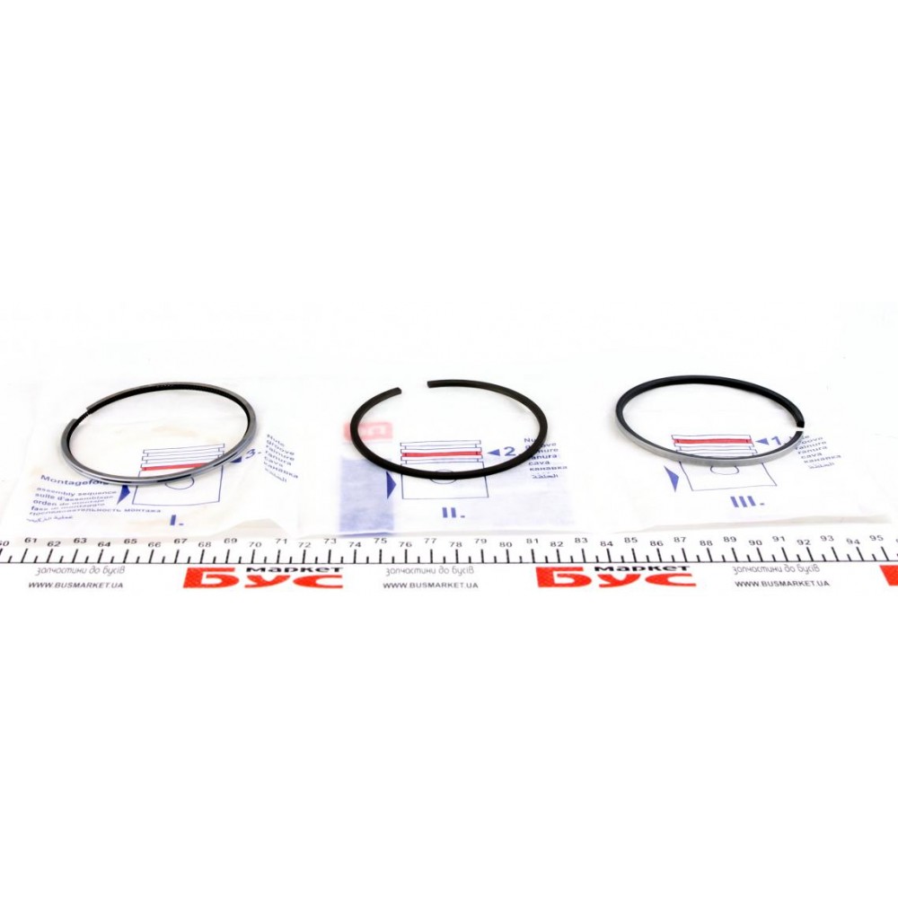 Кільця поршневі Citroen Jumper/Peugeot Boxer/Expert 1.9TD (83.50mm/+0.5) (3.5-2-3) = 8937295000