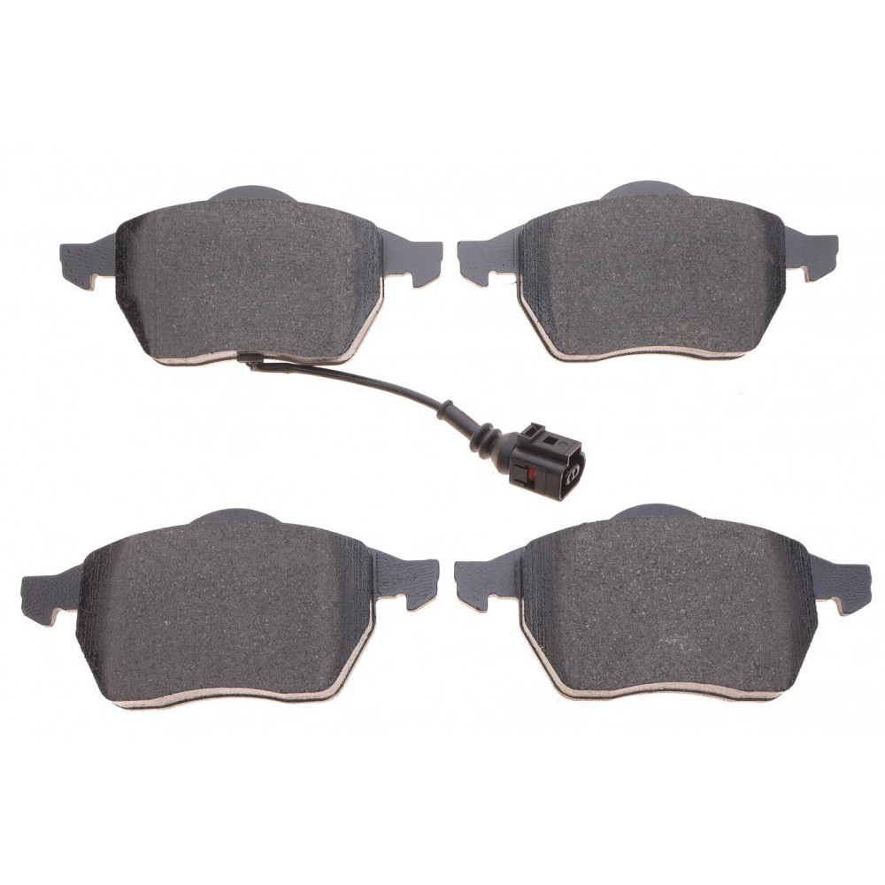 Колодки гальмівні (передні) Audi A3/VW Golf IV -03 (Teves) Q+ (з датчиком)