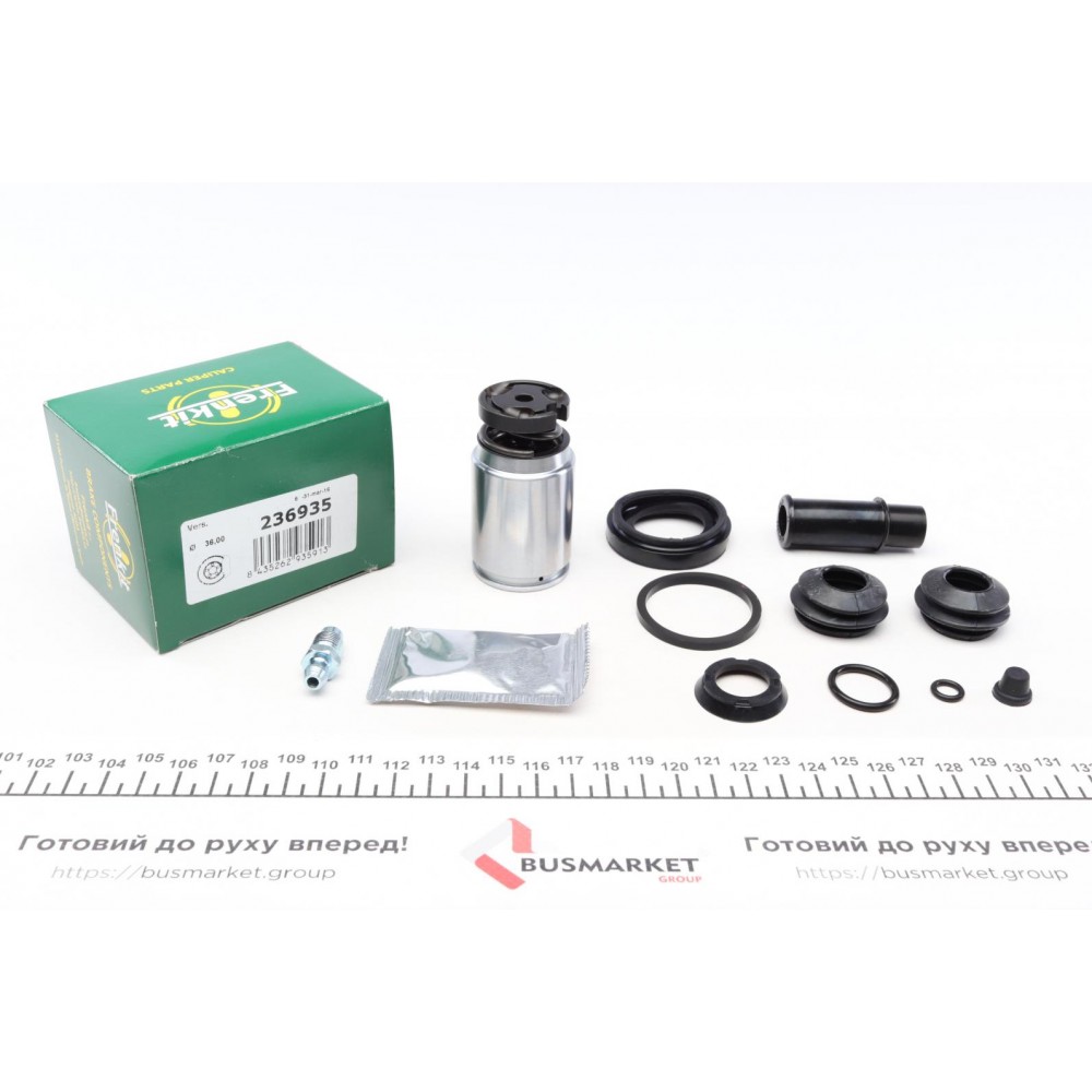 Ремкомплект супорта (заднього) (L) Renault Laguna 01- (d=36mm) (+поршень з механізмом) (Brembo)
