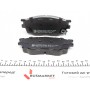 Колодки гальмівні (передні) Mazda 6 02-07 (131.5x56.2x17) (Akebono)