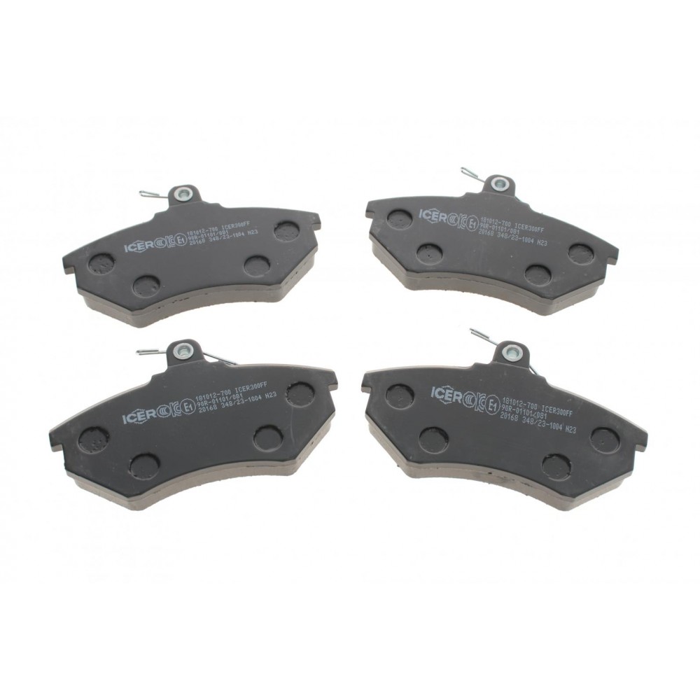 Колодки гальмівні (передні) Seat Cordoba/Ibiza/Toledo 93-02/VW Golf 86-02/Passat B2/B3/B4 85-97