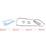 Прокладка кришки клапанів Ford Transit 2.3i 06-/Focus/Mondeo/Mazda 3/5/6 1.8/2.0 02- (к-кт)