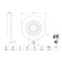 Диск гальмівний (задній) Audi A3/Skoda Octavia/VW Caddy/Golf/Touran 03-15 (260х12) 