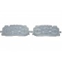 Колодки гальмівні (передні) Audi A4/A5/Q5/Q7 15-/ A5 Sportback 07-17/ A6/A7/A8/Q3/Q8/VW Touareg 17- (Akebono)