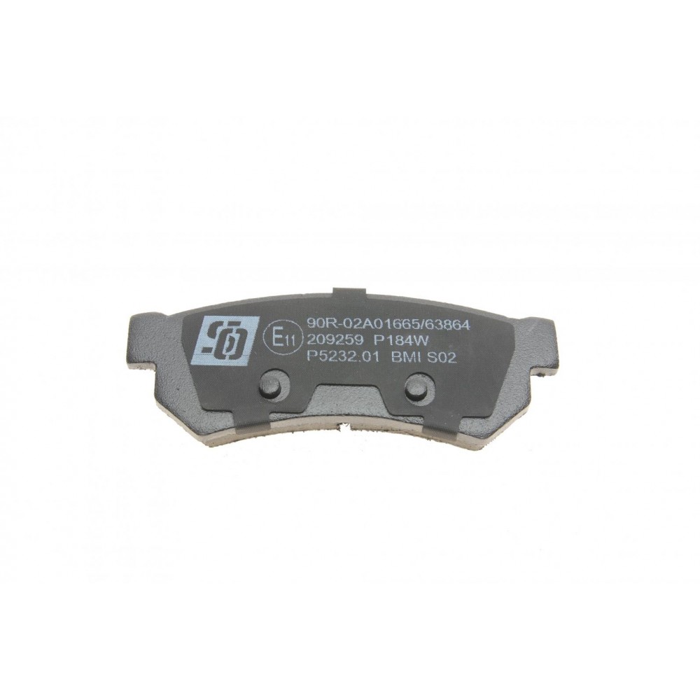 Колодки гальмівні (задні) Chevrolet Lacetti/Nubira 1.4-2.0 03-13